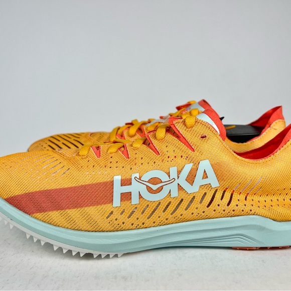 Hoka Cielo X LD Radiant Yellow Camellia Spike Track Shoes - Picture 5 of 13